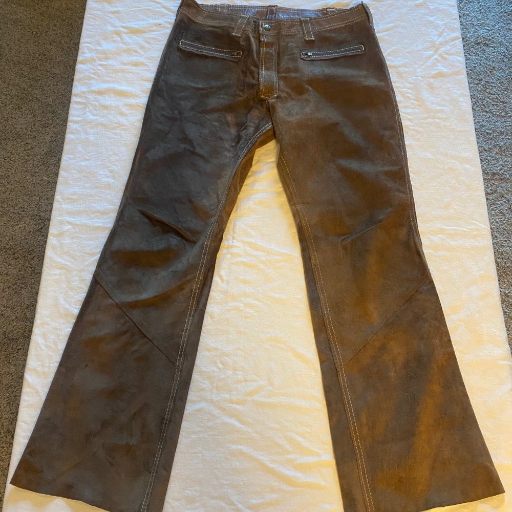 Lee - authentic 70's reversible Leather pants